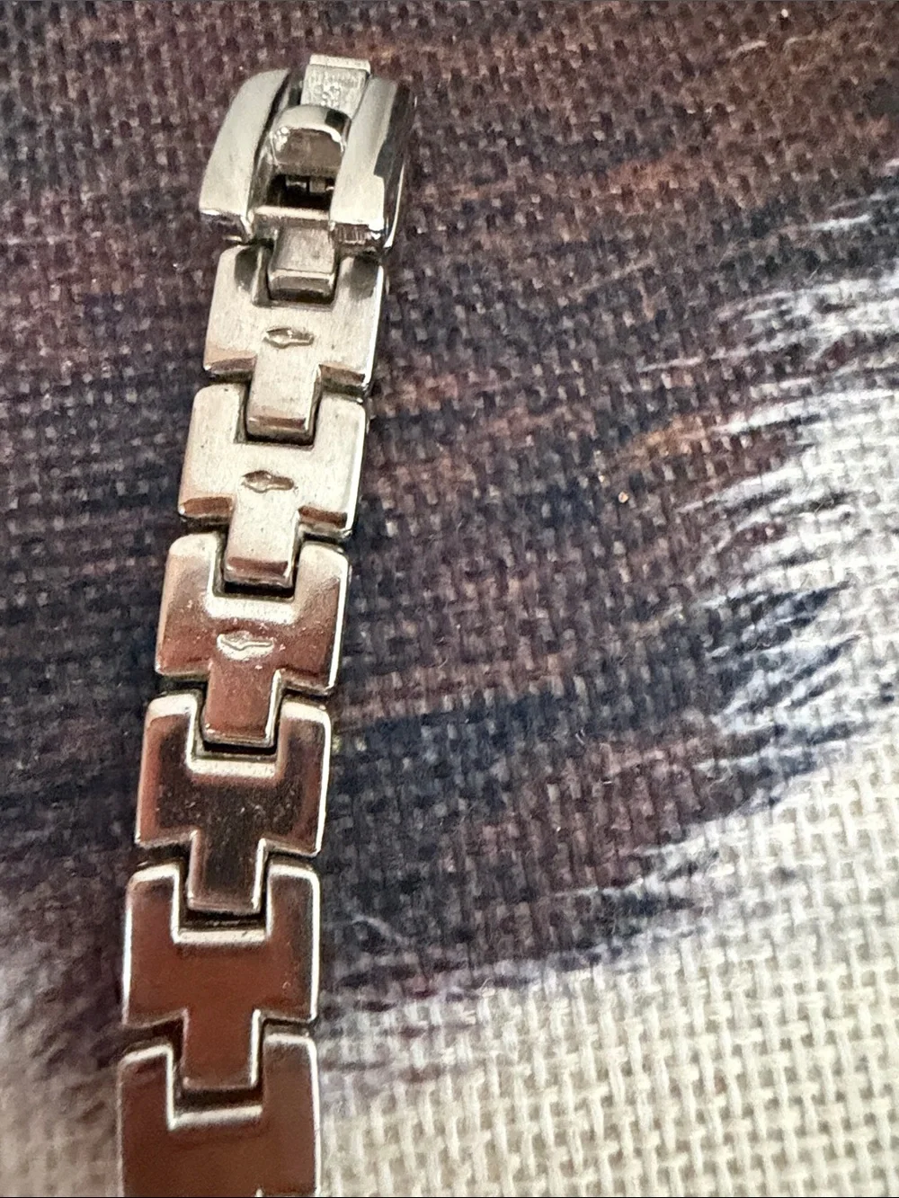 Vintage FMD Digital Women’s Silver-Tone Watch